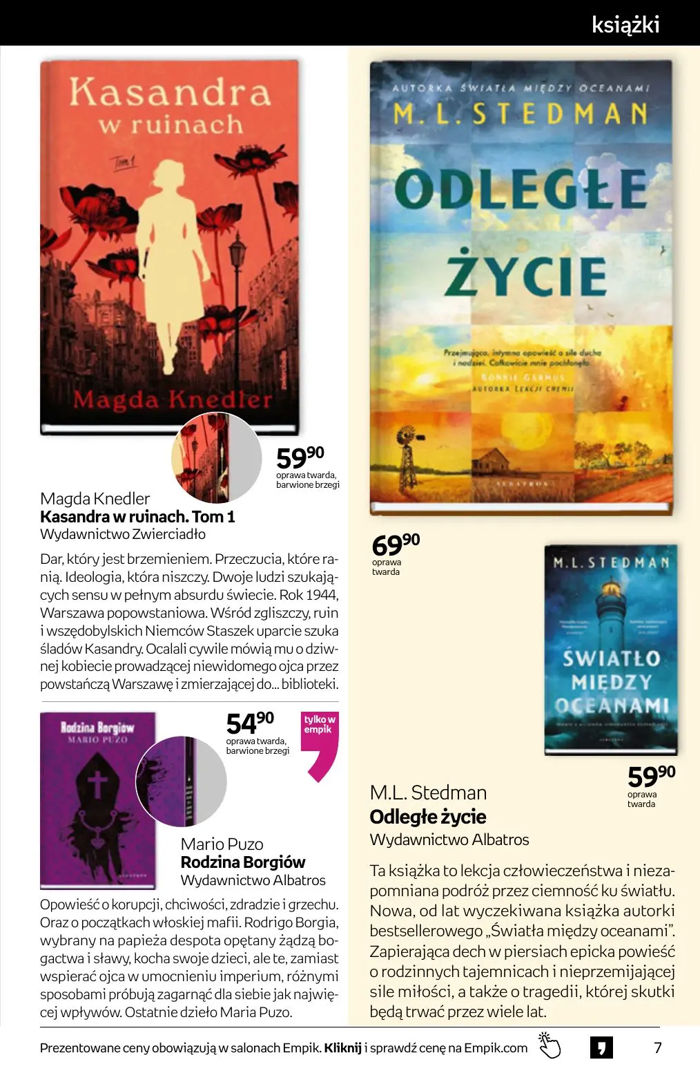 gazetka promocyjna Empik Tom kultury - Strona 7