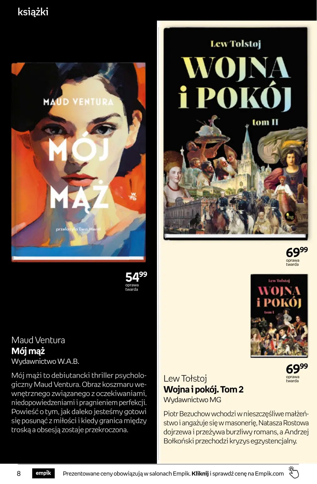 gazetka promocyjna Empik Tom kultury - Strona 8