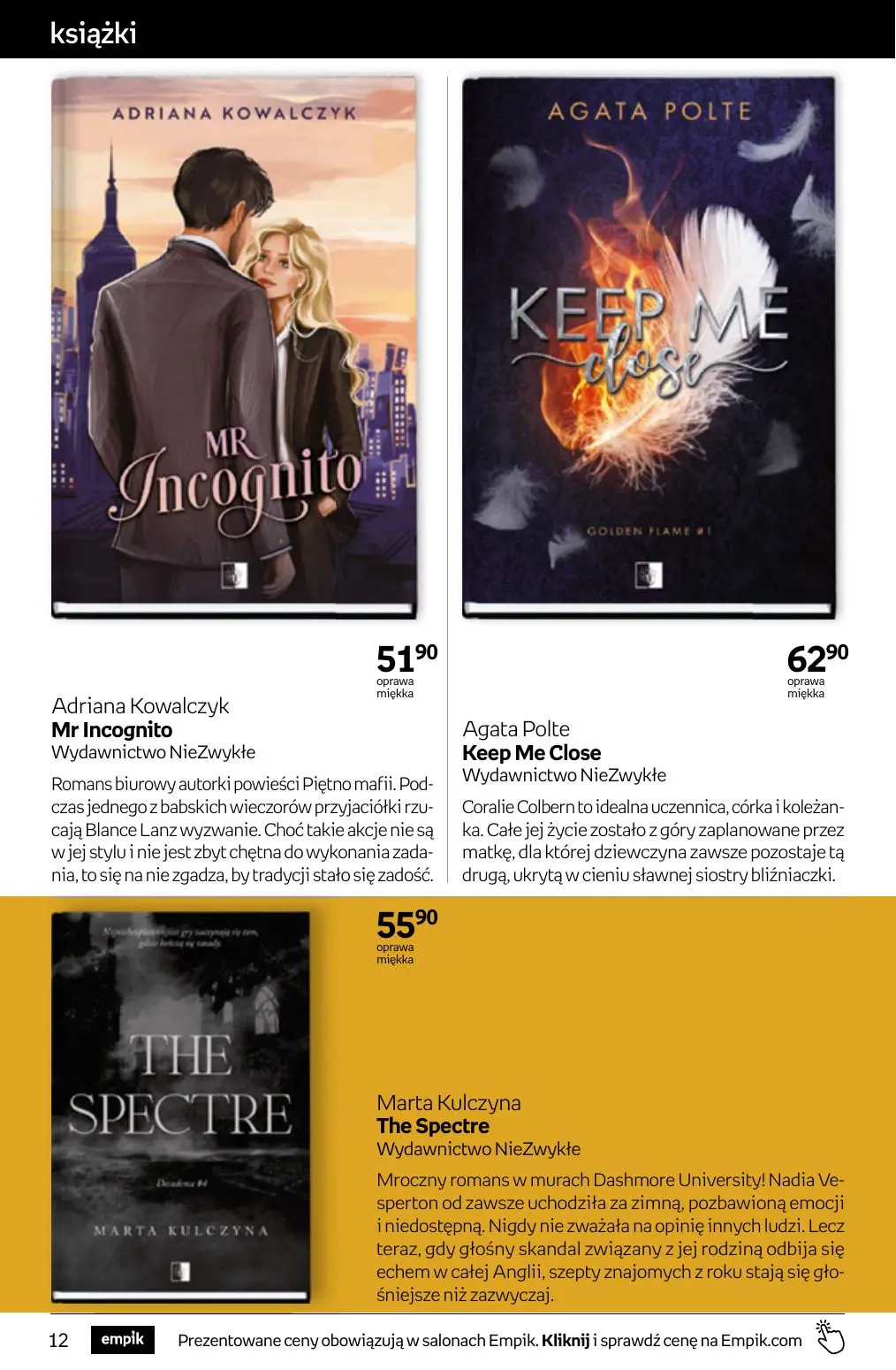 gazetka promocyjna Empik Tom kultury - Strona 12
