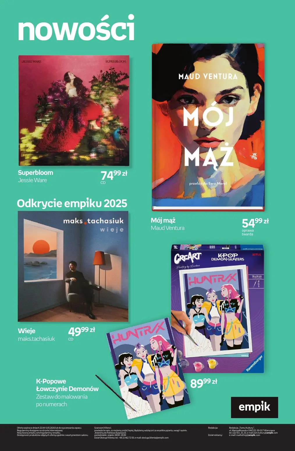 gazetka promocyjna Empik Tom kultury - Strona 126