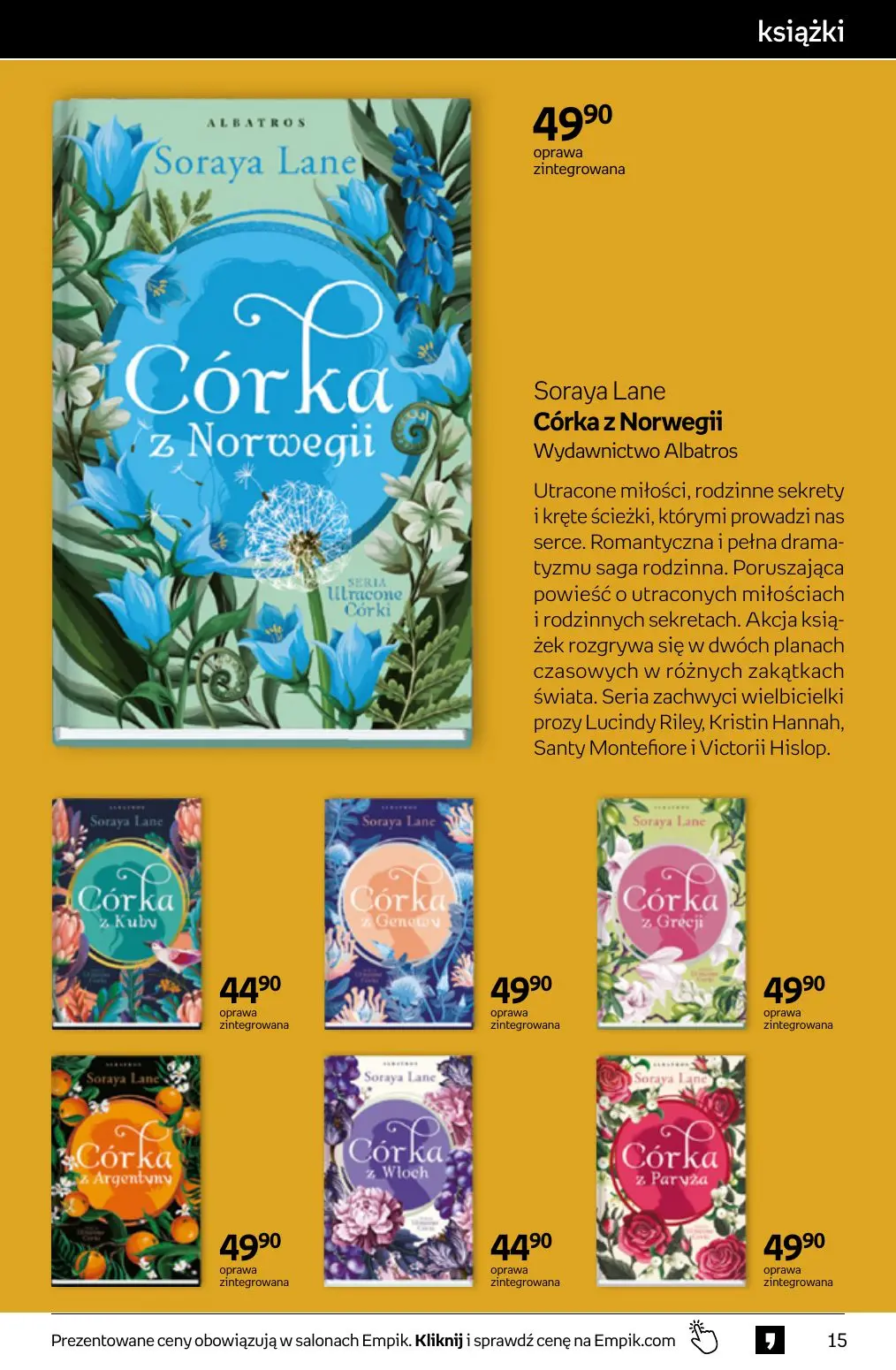 gazetka promocyjna Empik Tom kultury - Strona 15
