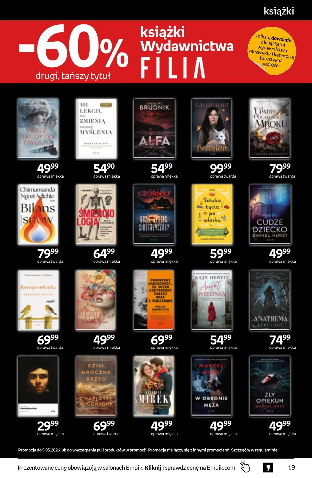 gazetka promocyjna Empik Tom kultury - Strona 19
