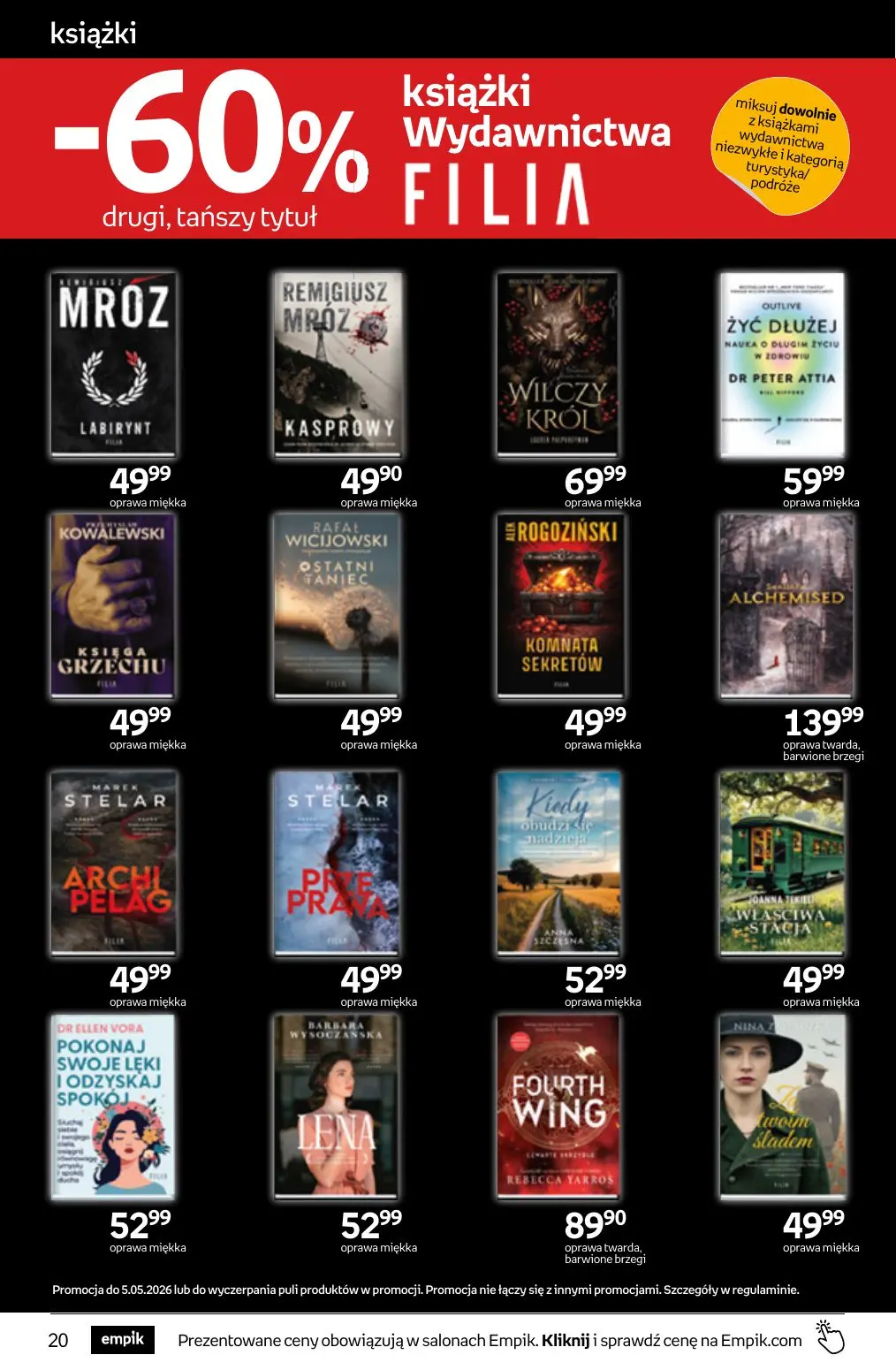 gazetka promocyjna Empik Tom kultury - Strona 20