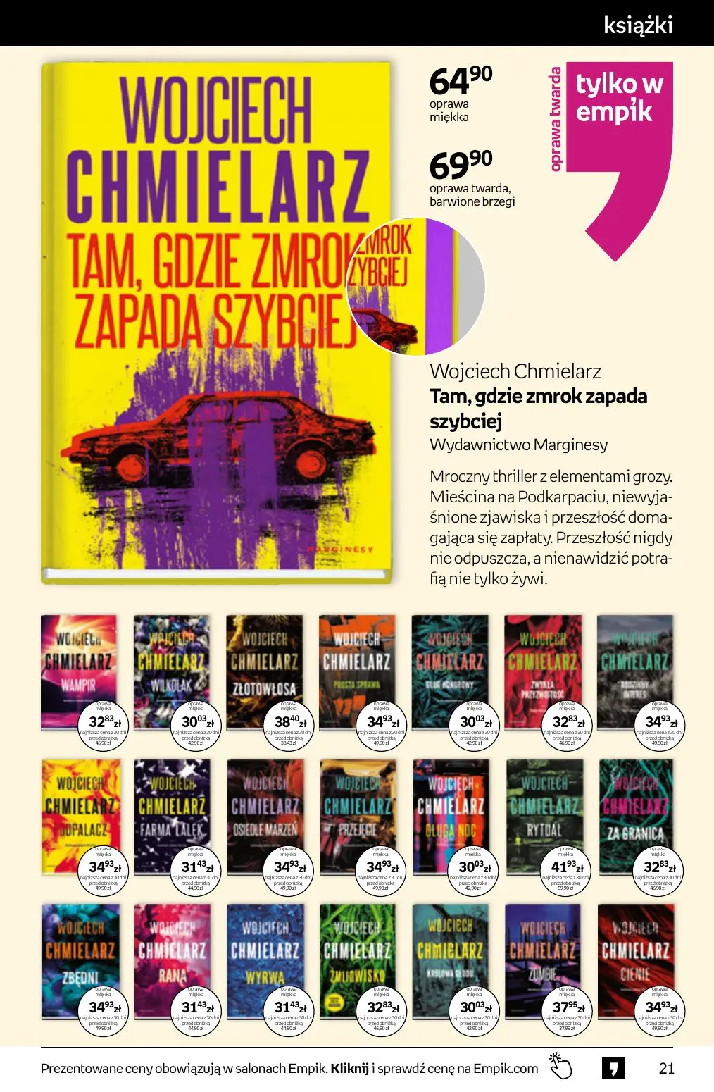 gazetka promocyjna Empik Tom kultury - Strona 21