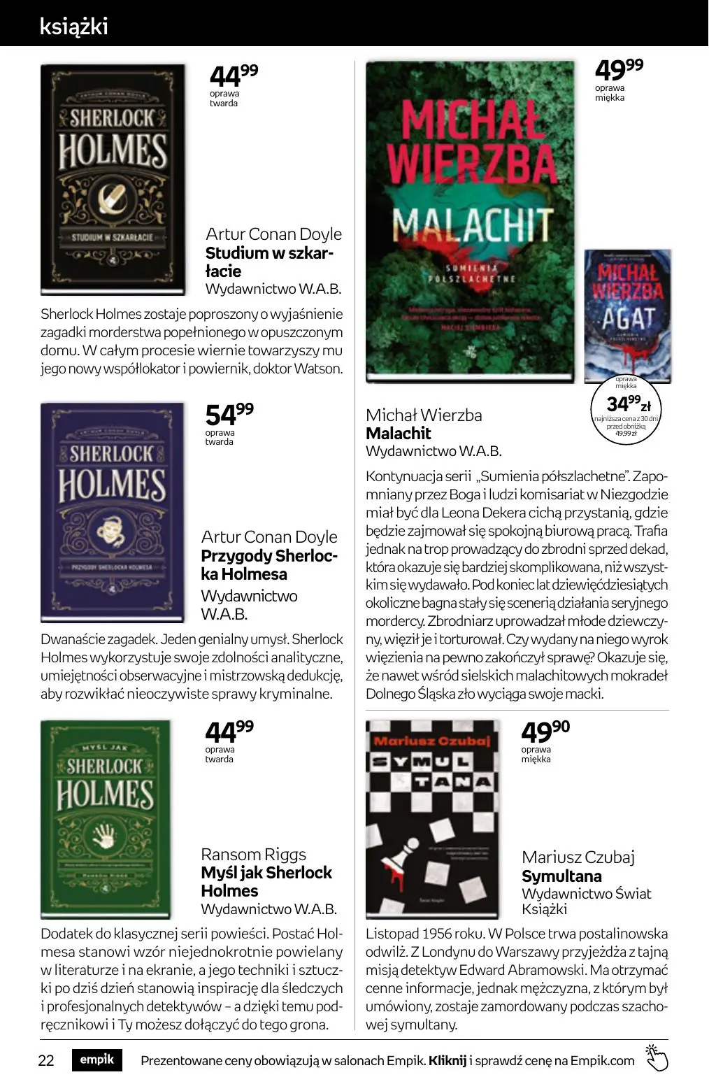 gazetka promocyjna Empik Tom kultury - Strona 22