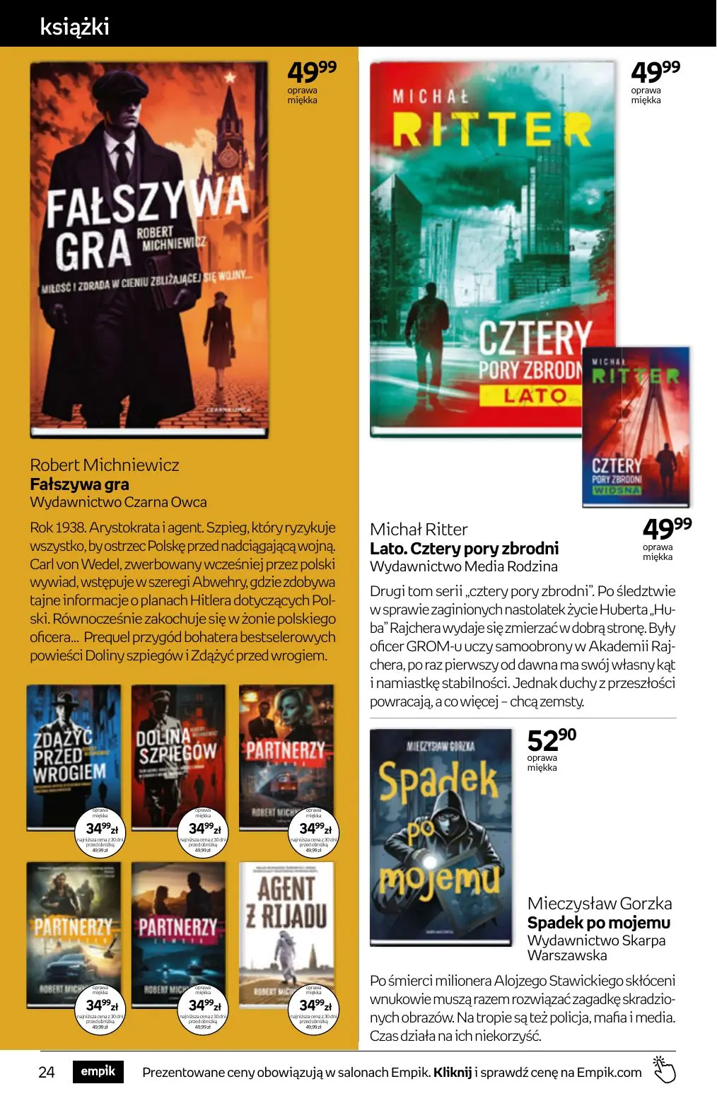 gazetka promocyjna Empik Tom kultury - Strona 24