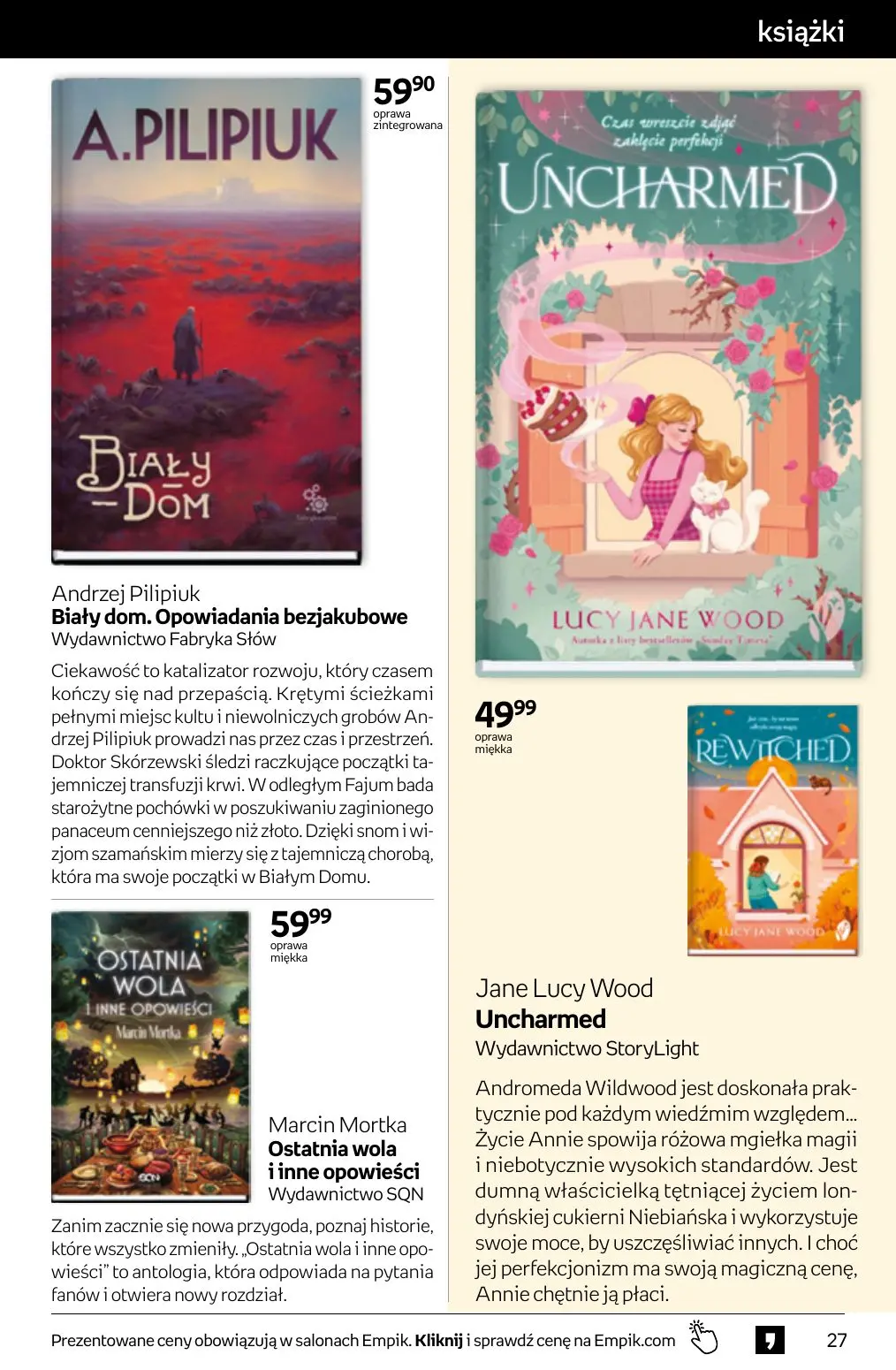 gazetka promocyjna Empik Tom kultury - Strona 27