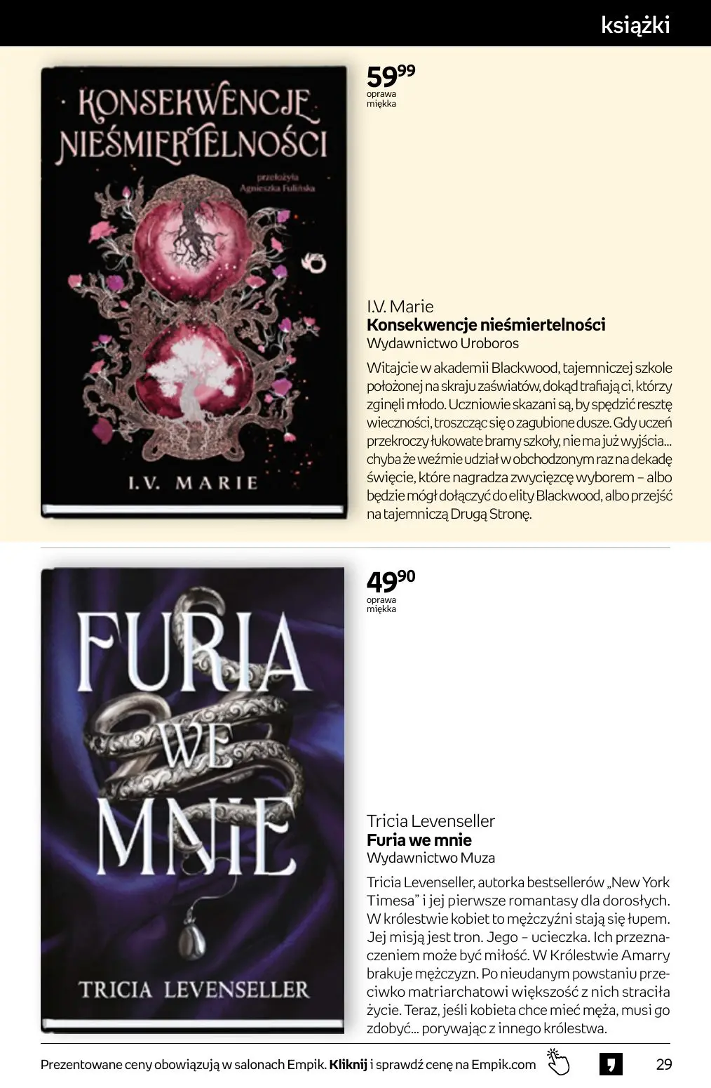 gazetka promocyjna Empik Tom kultury - Strona 29