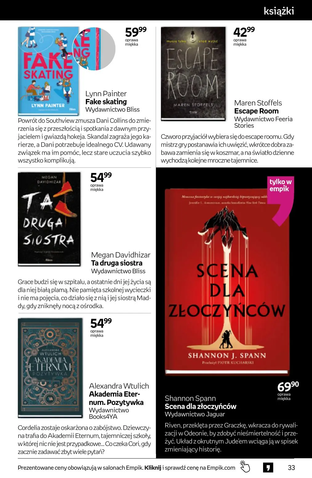 gazetka promocyjna Empik Tom kultury - Strona 33