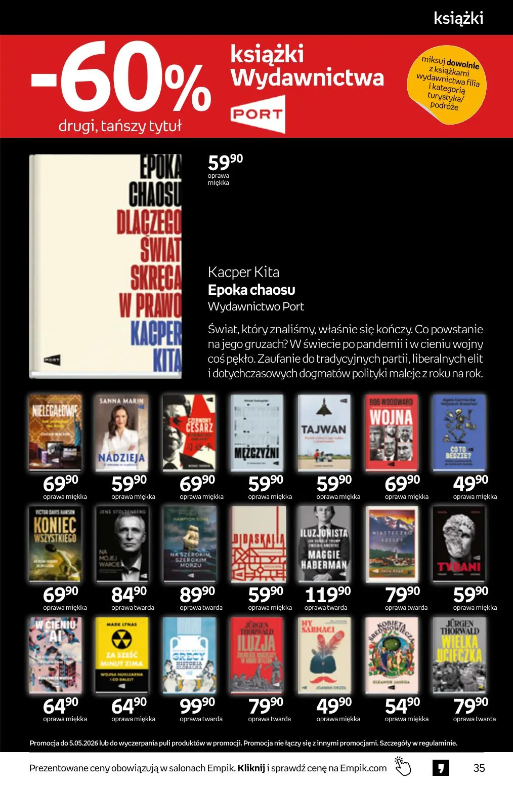 gazetka promocyjna Empik Tom kultury - Strona 35