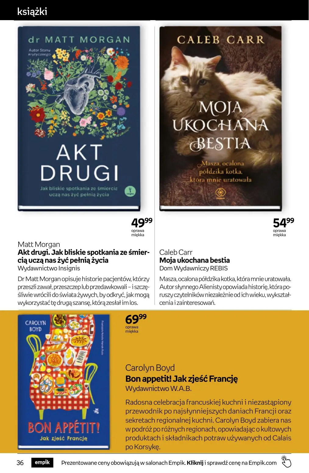 gazetka promocyjna Empik Tom kultury - Strona 36