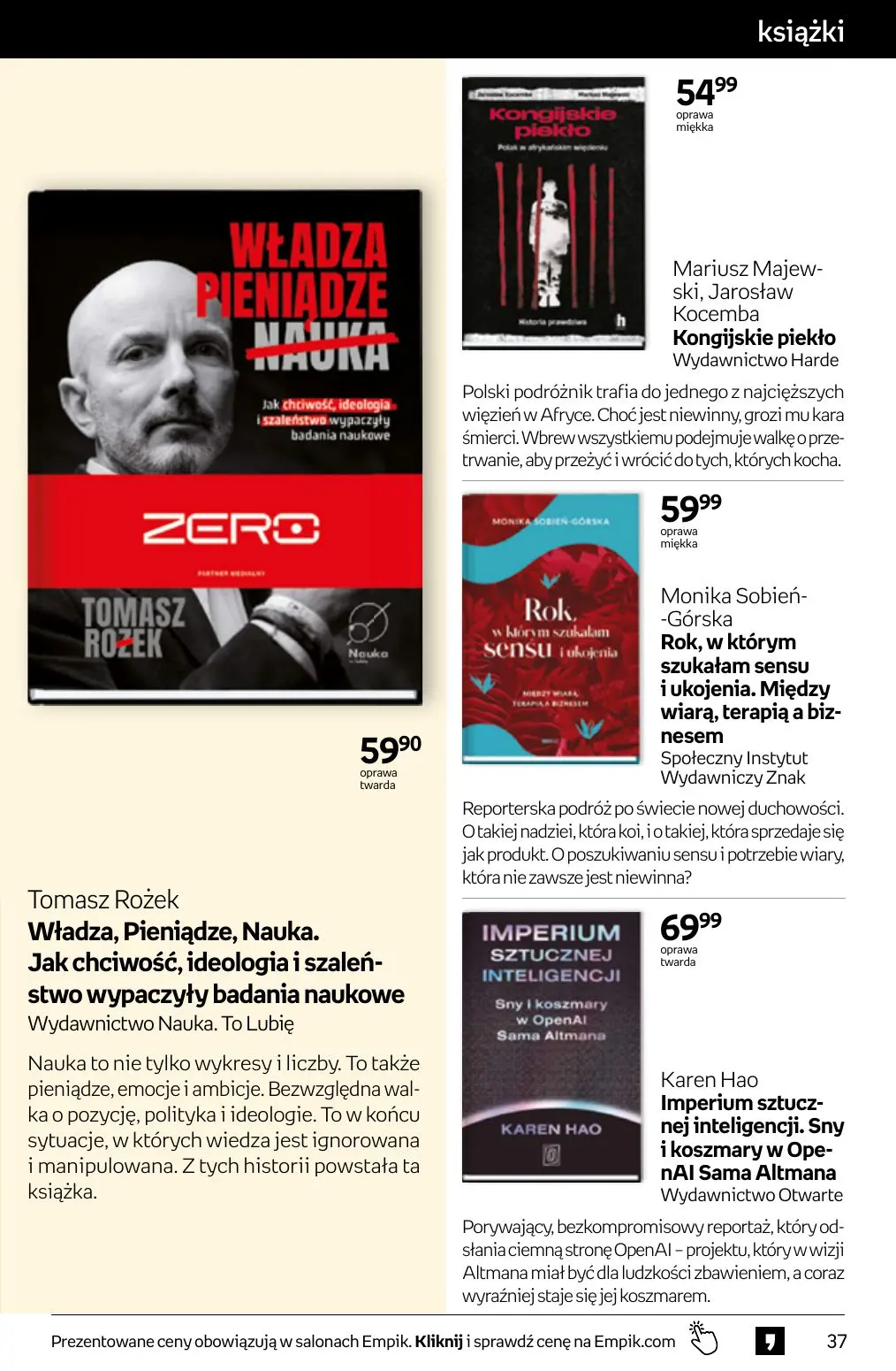 gazetka promocyjna Empik Tom kultury - Strona 37