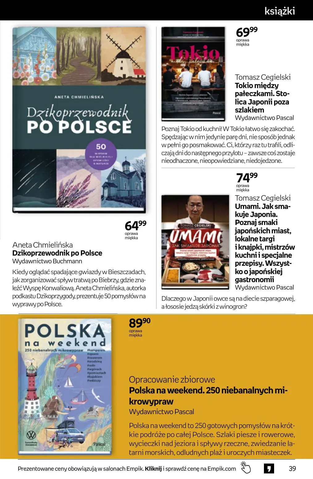gazetka promocyjna Empik Tom kultury - Strona 39