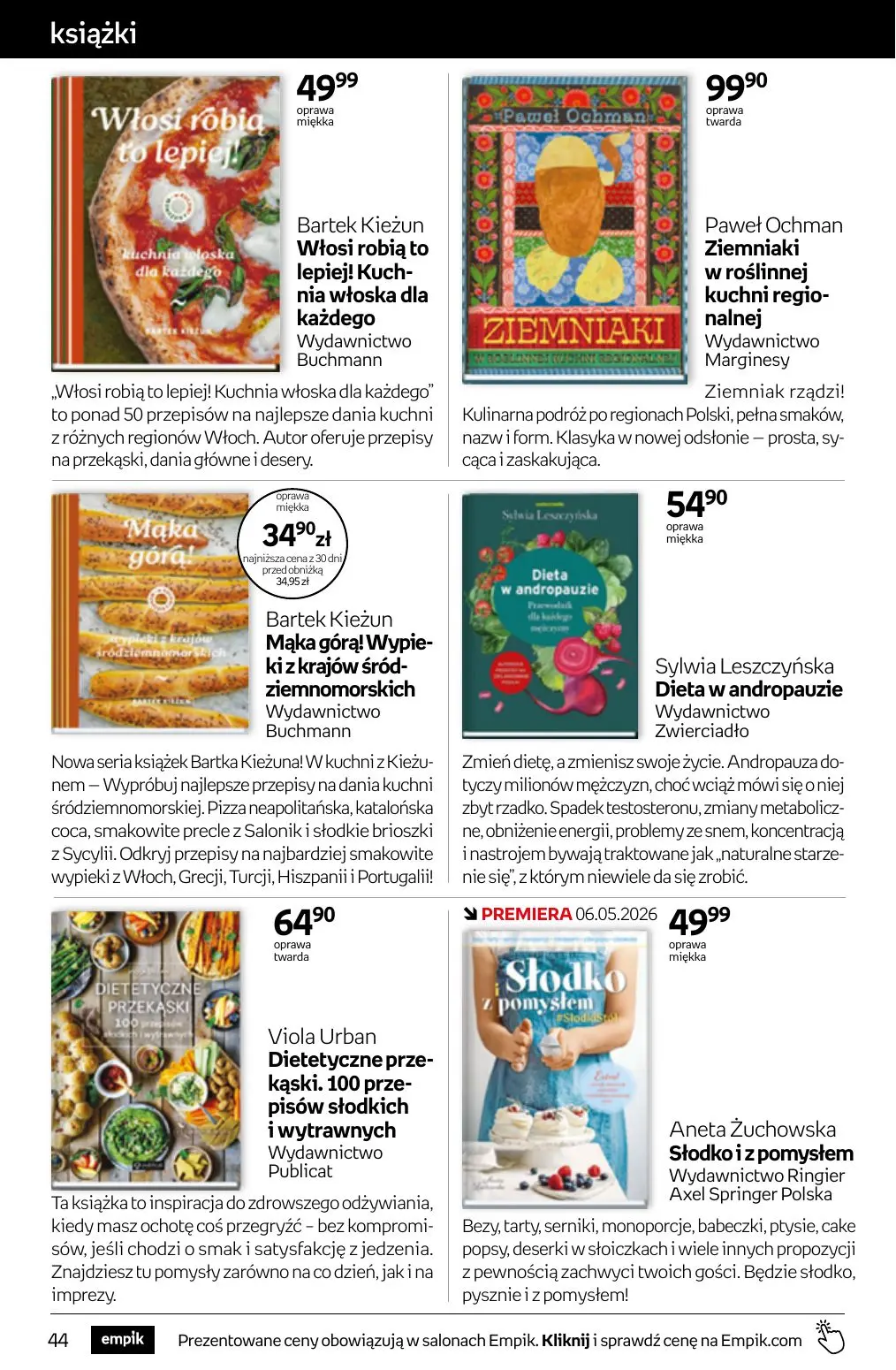 gazetka promocyjna Empik Tom kultury - Strona 44