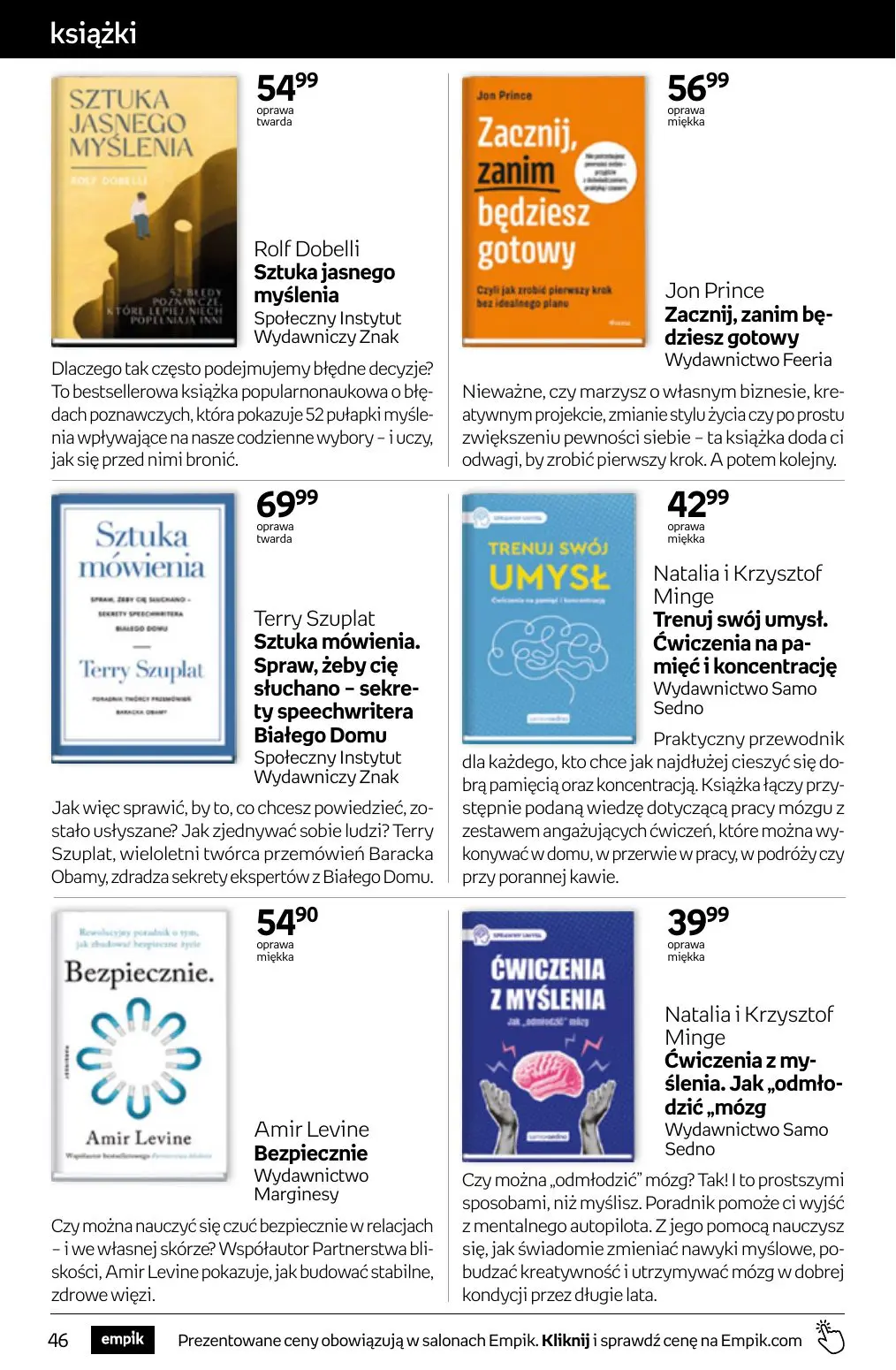 gazetka promocyjna Empik Tom kultury - Strona 46