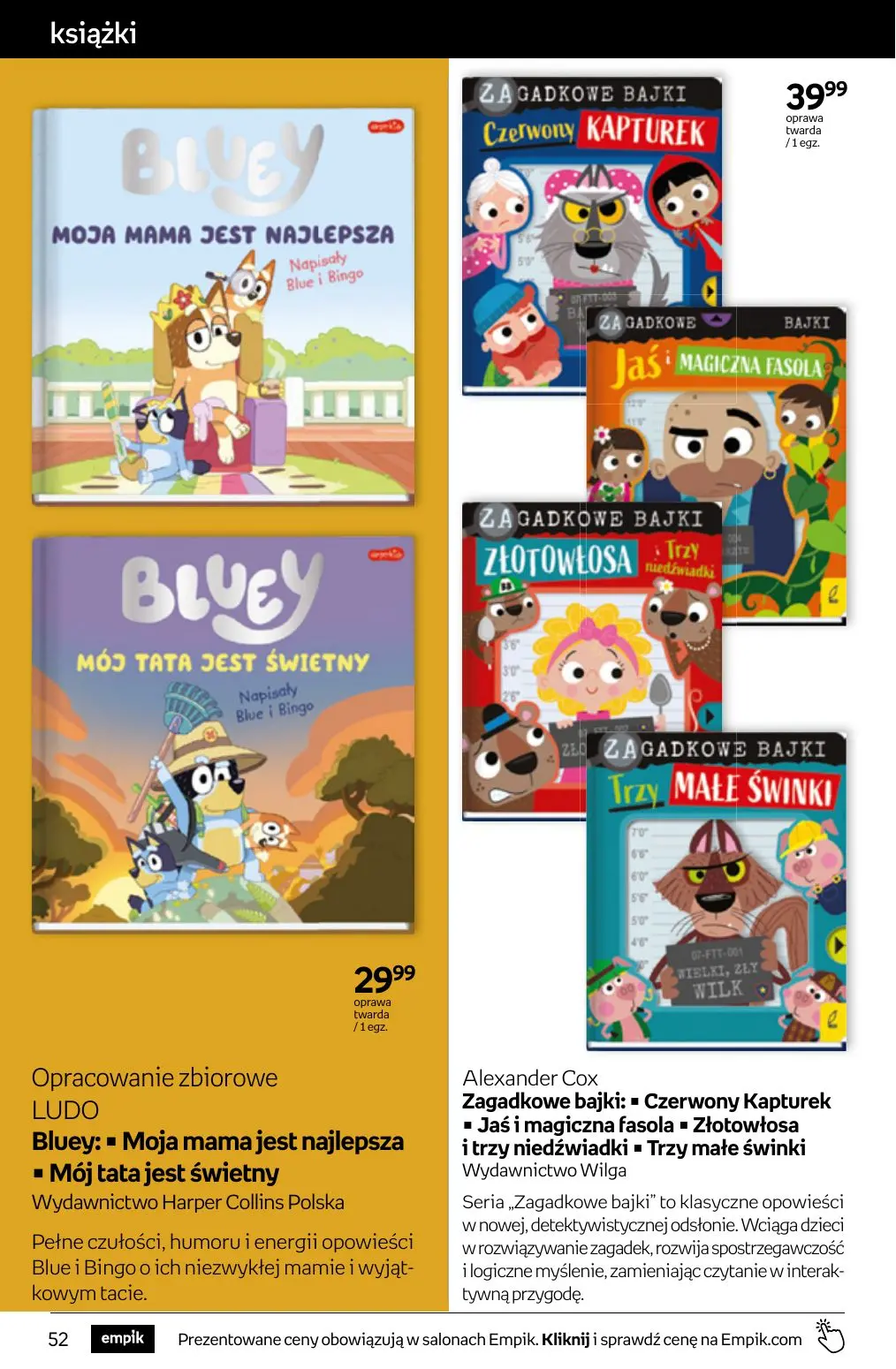 gazetka promocyjna Empik Tom kultury - Strona 52