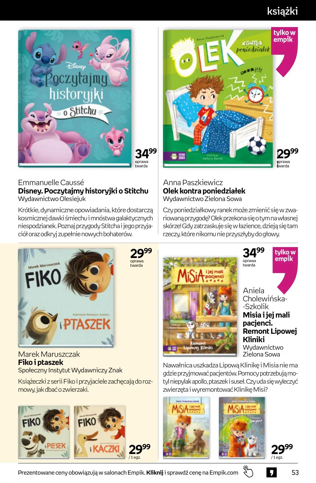 gazetka promocyjna Empik Tom kultury - Strona 53