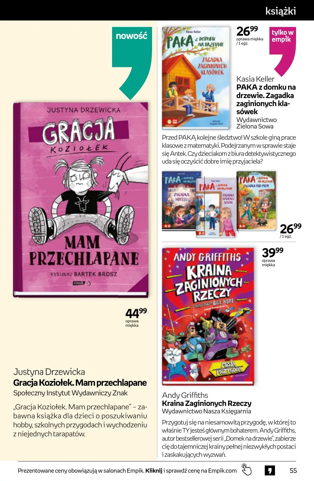 gazetka promocyjna Empik Tom kultury - Strona 55