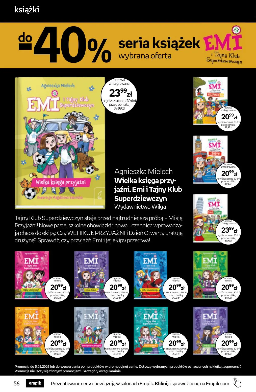 gazetka promocyjna Empik Tom kultury - Strona 56