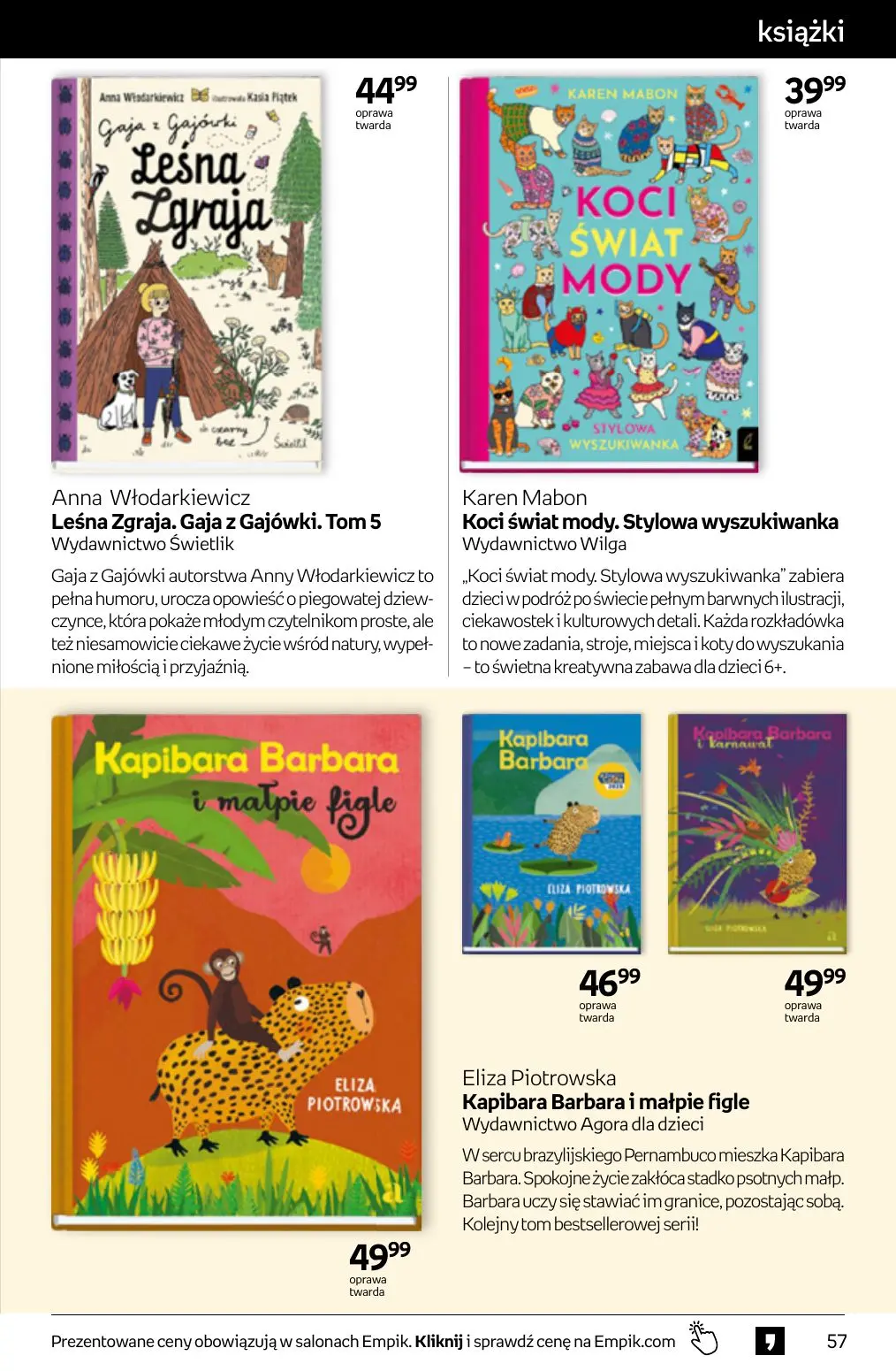 gazetka promocyjna Empik Tom kultury - Strona 57