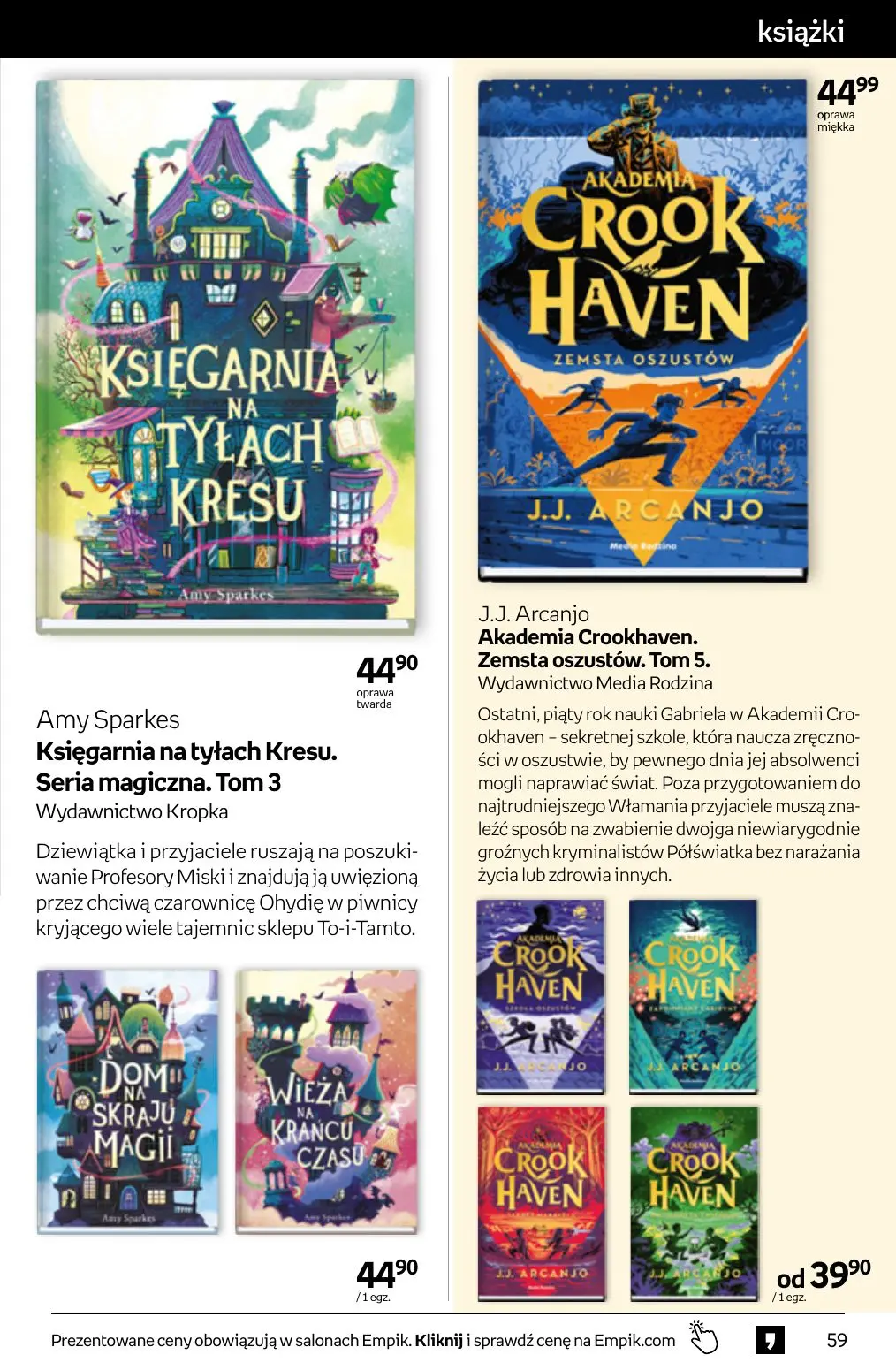 gazetka promocyjna Empik Tom kultury - Strona 59