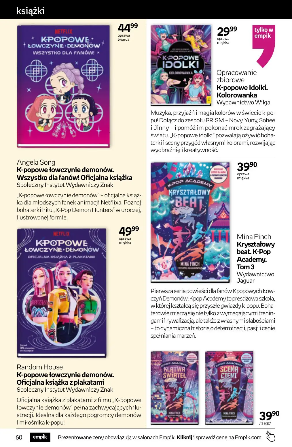 gazetka promocyjna Empik Tom kultury - Strona 60