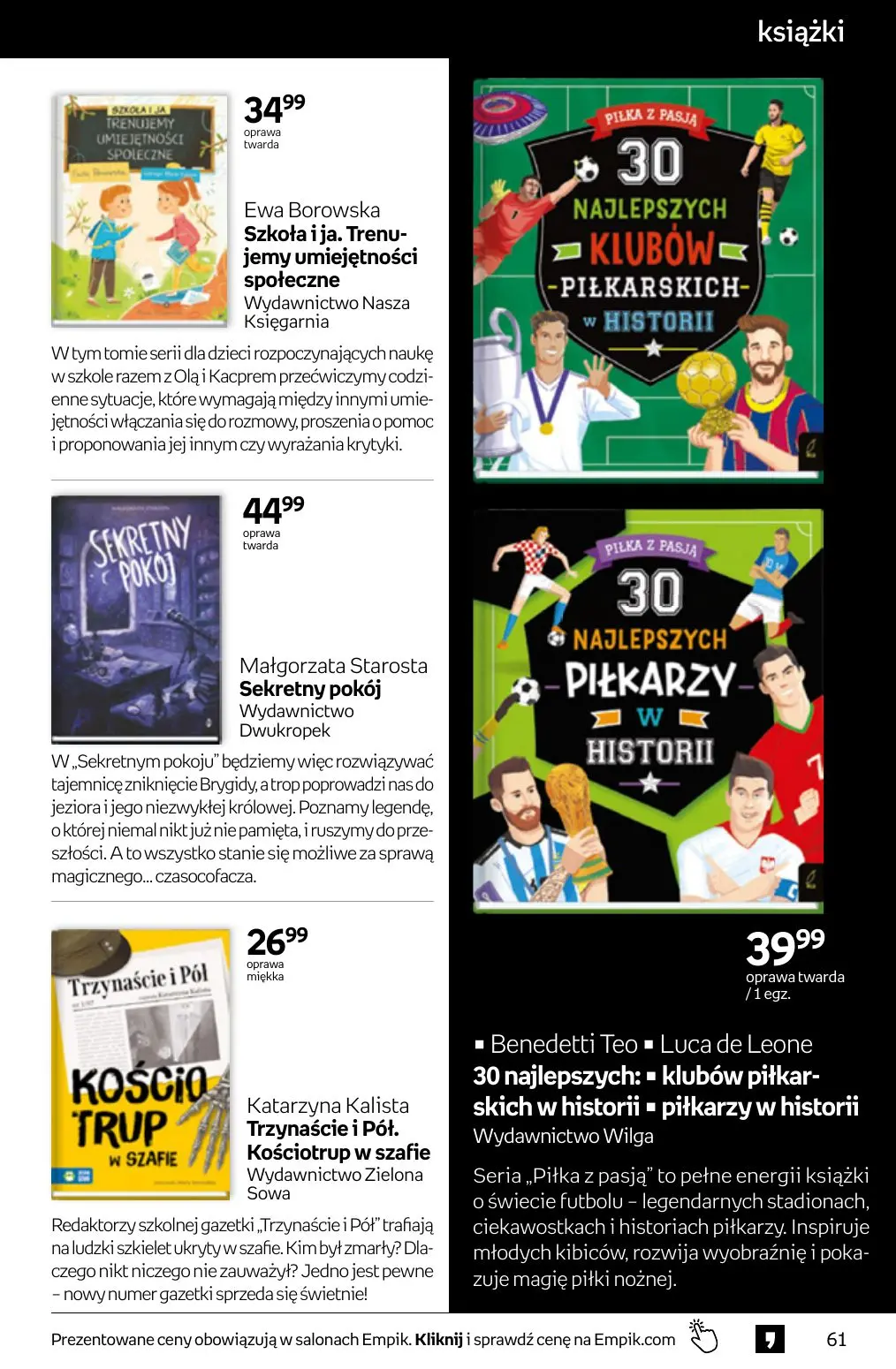 gazetka promocyjna Empik Tom kultury - Strona 61