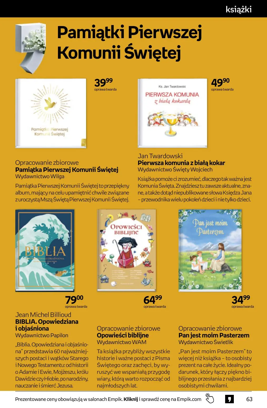 gazetka promocyjna Empik Tom kultury - Strona 63