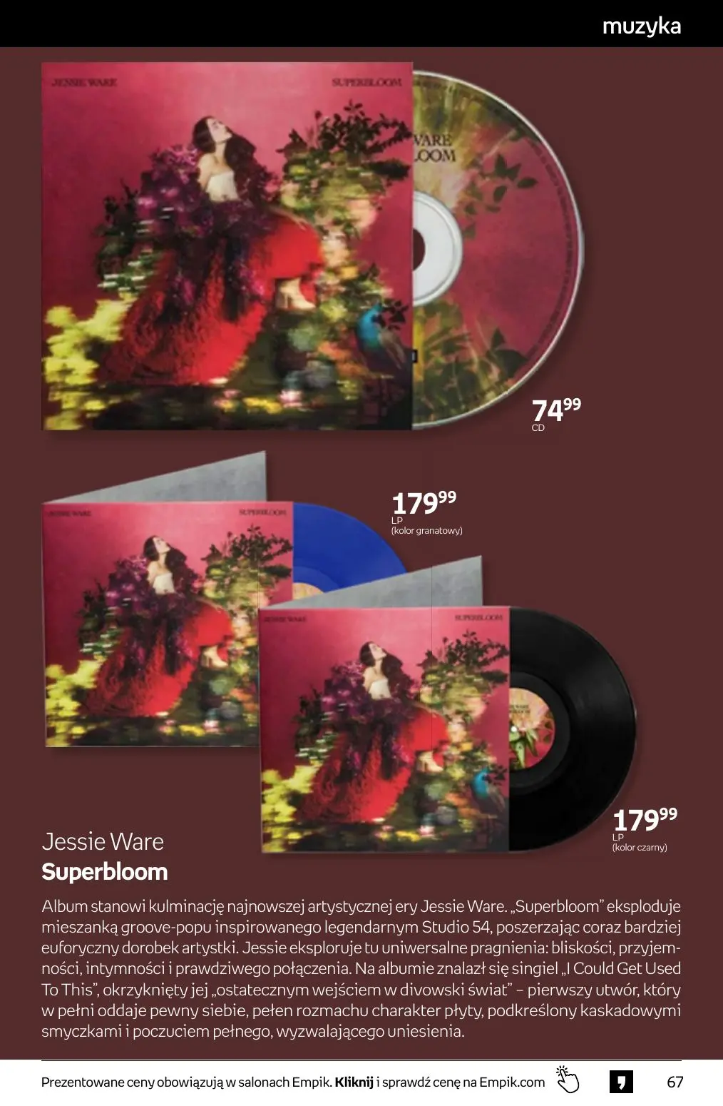 gazetka promocyjna Empik Tom kultury - Strona 67