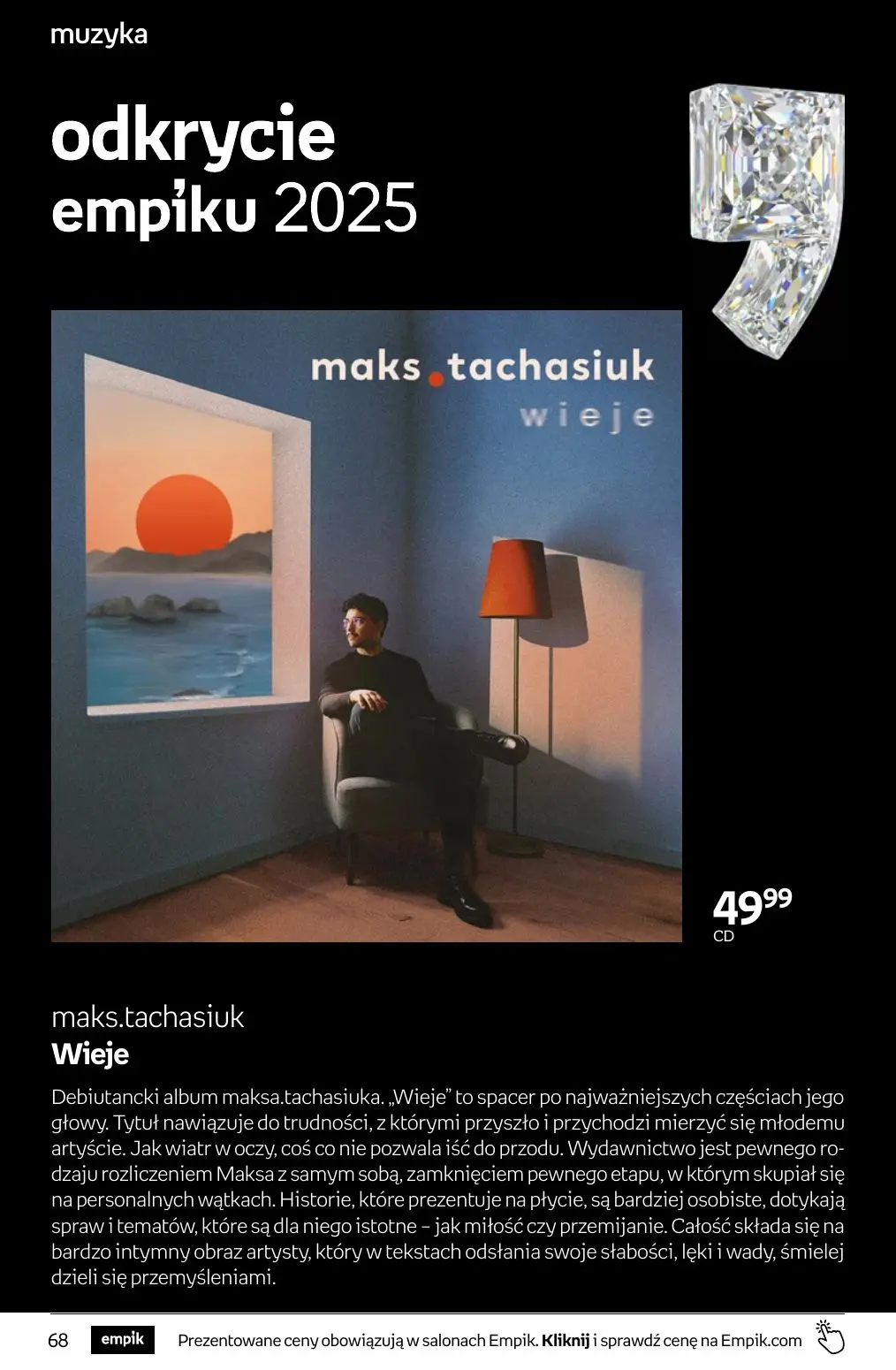 gazetka promocyjna Empik Tom kultury - Strona 68