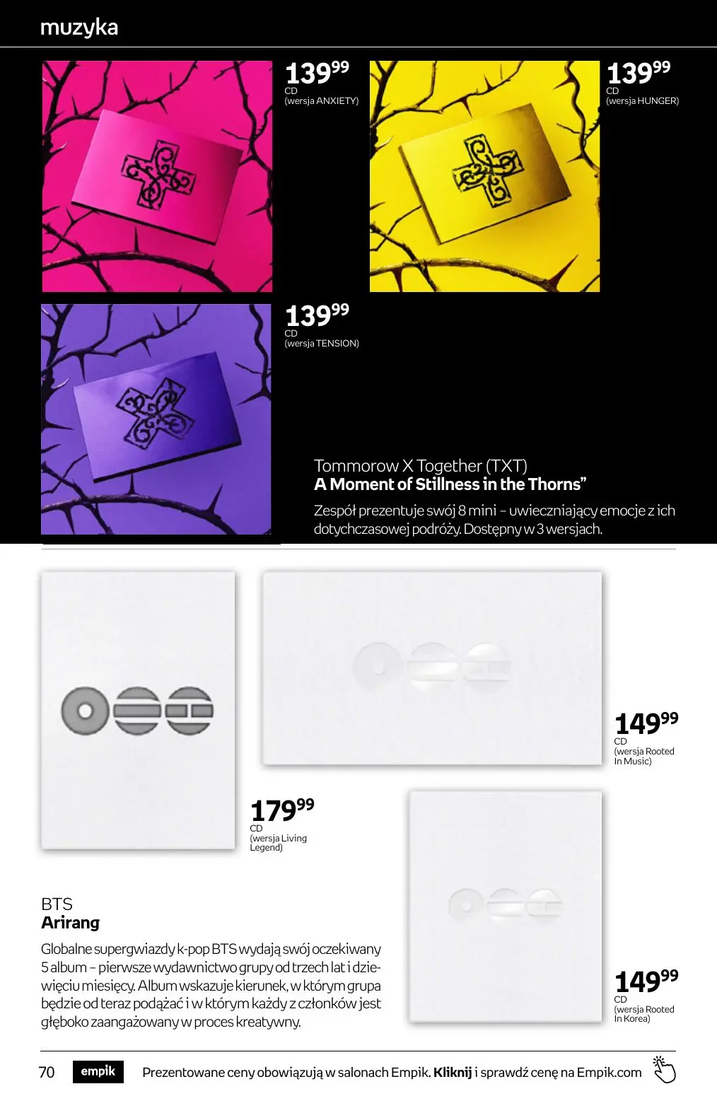 gazetka promocyjna Empik Tom kultury - Strona 70