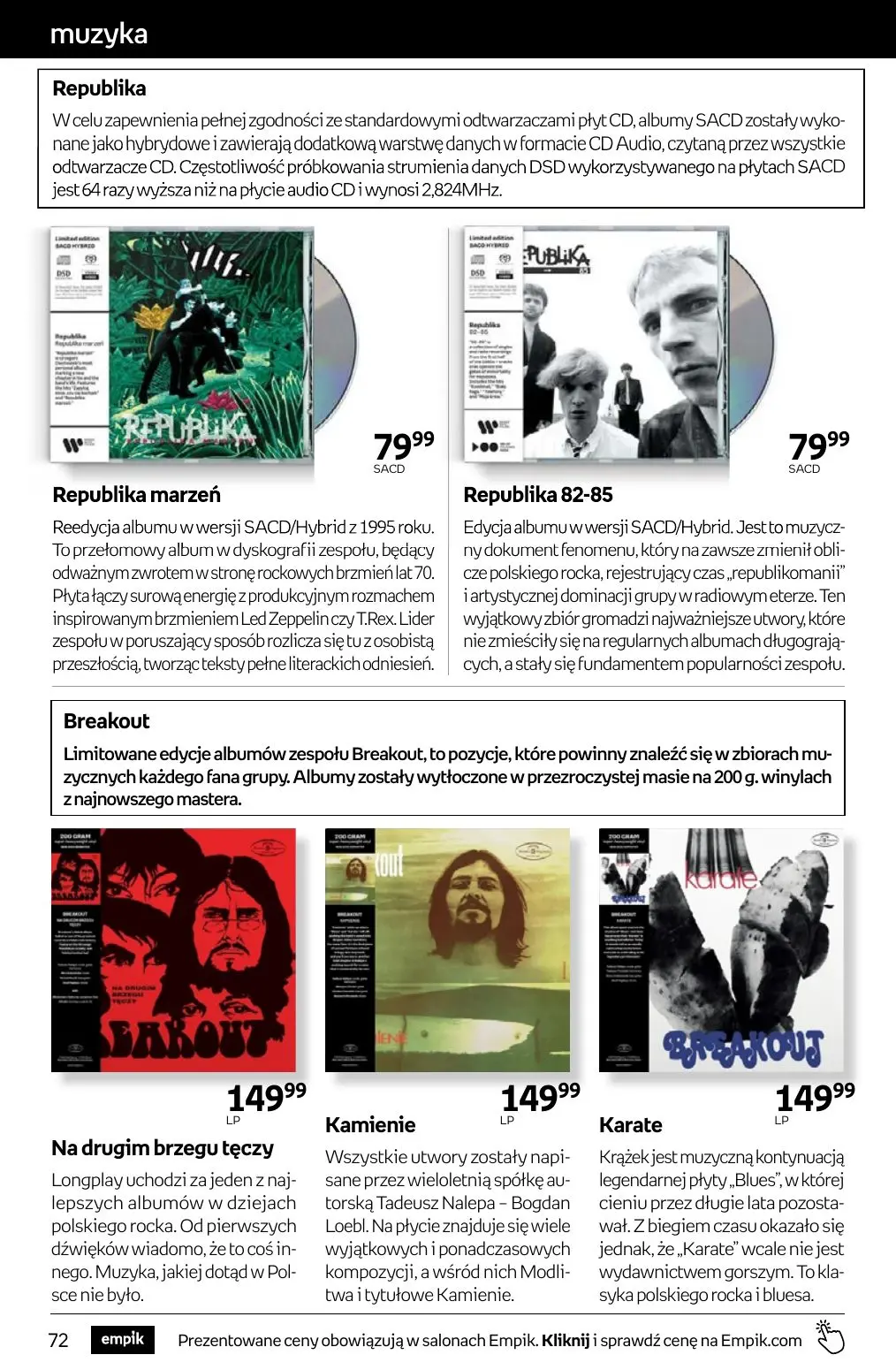 gazetka promocyjna Empik Tom kultury - Strona 72