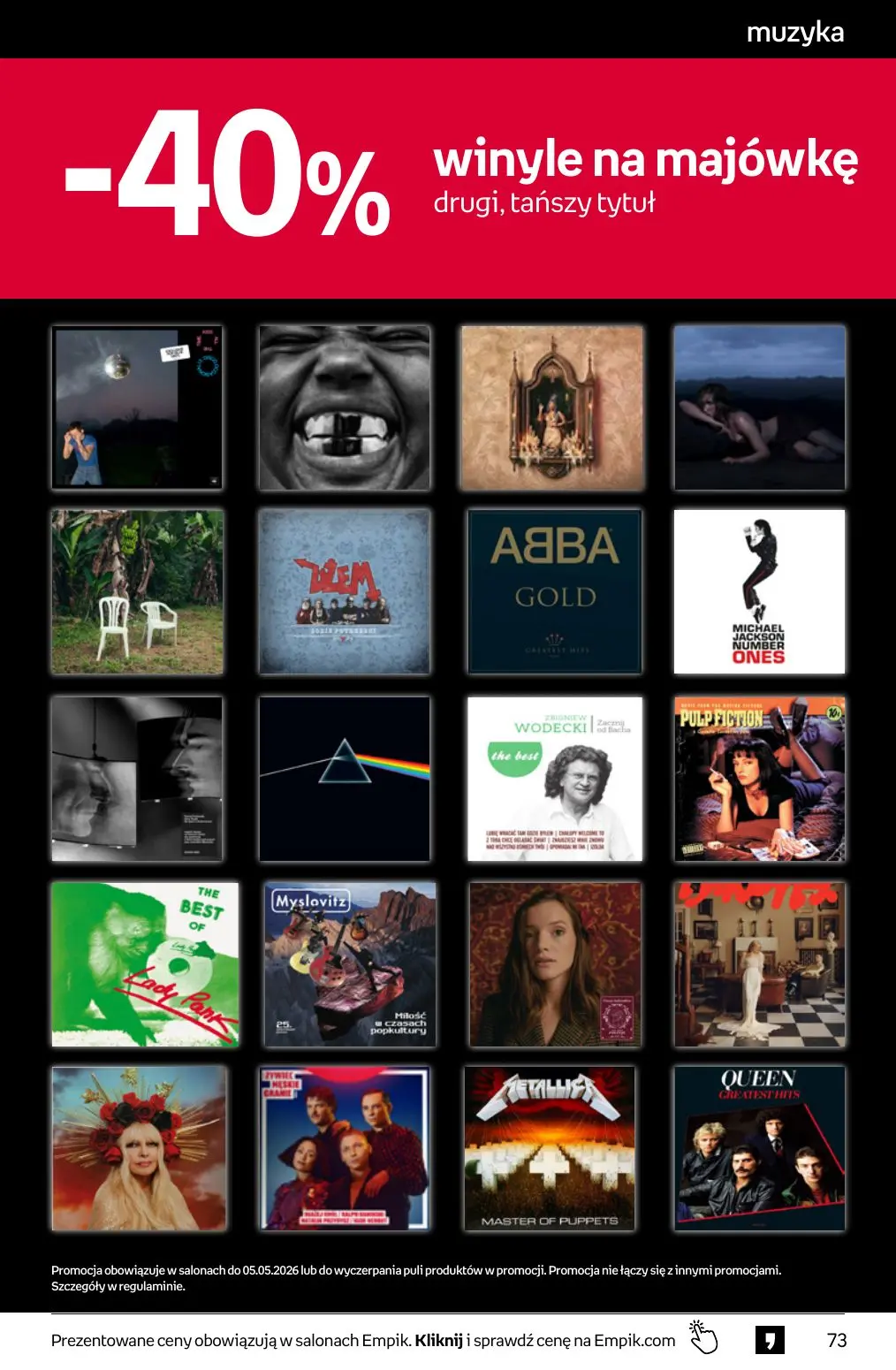 gazetka promocyjna Empik Tom kultury - Strona 73