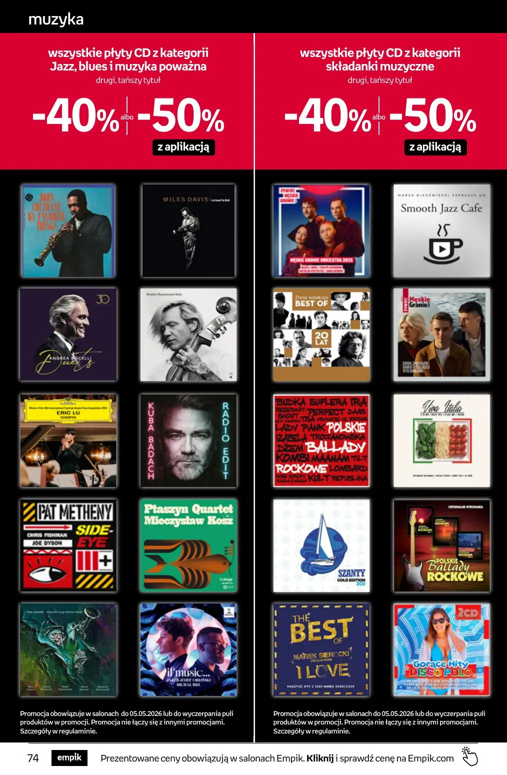 gazetka promocyjna Empik Tom kultury - Strona 74