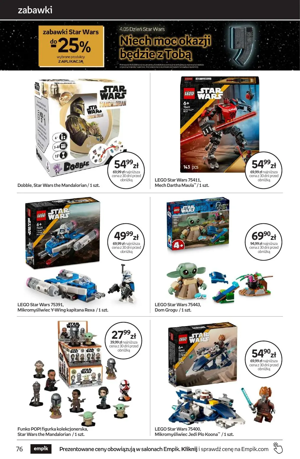 gazetka promocyjna Empik Tom kultury - Strona 76