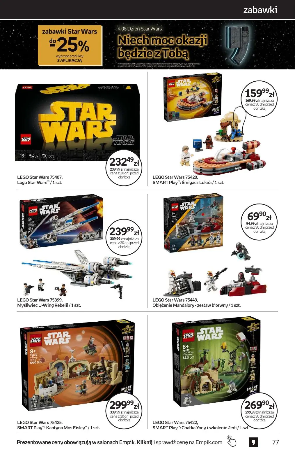 gazetka promocyjna Empik Tom kultury - Strona 77