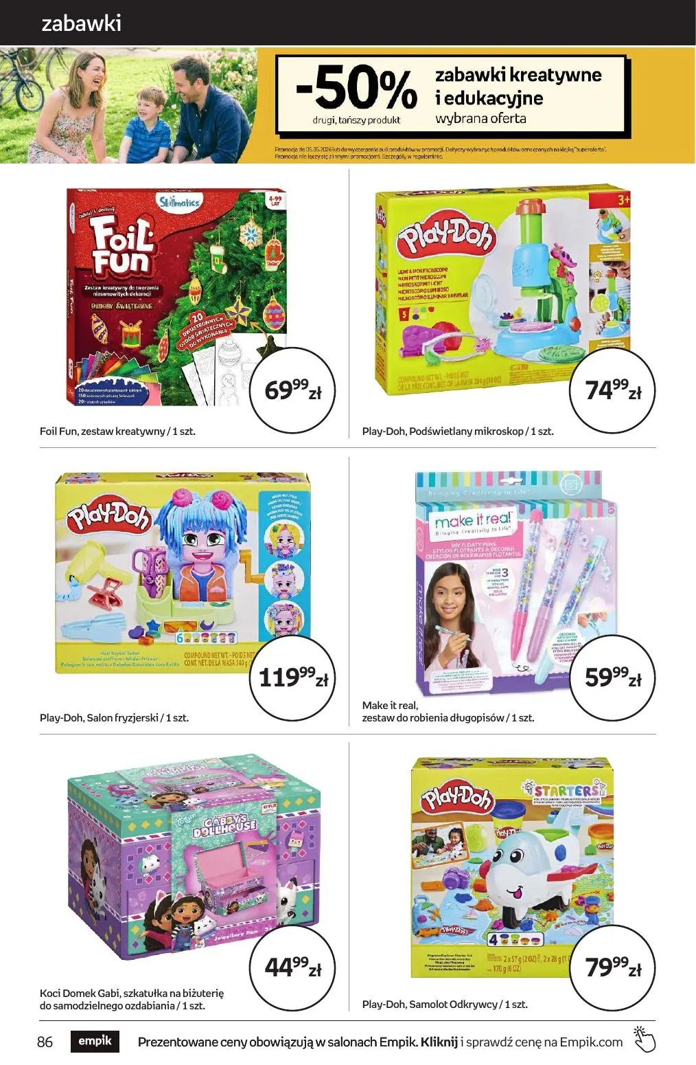 gazetka promocyjna Empik Tom kultury - Strona 86