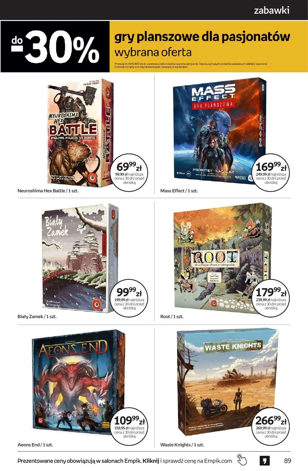 gazetka promocyjna Empik Tom kultury - Strona 89