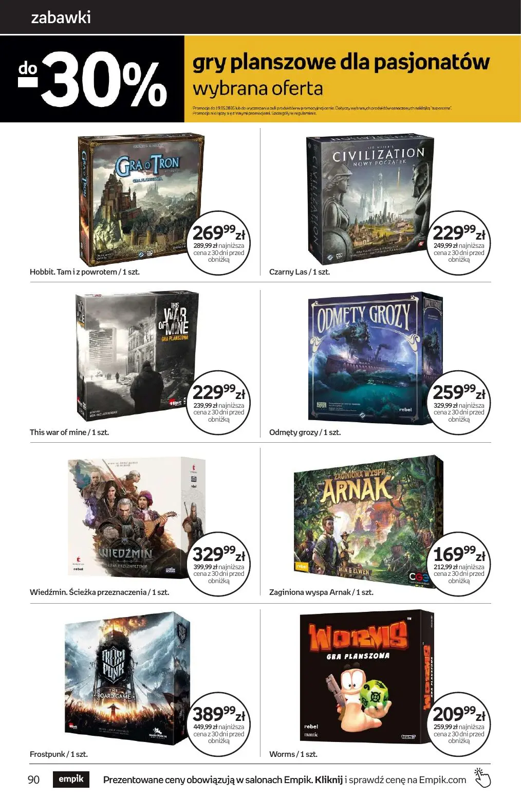 gazetka promocyjna Empik Tom kultury - Strona 90