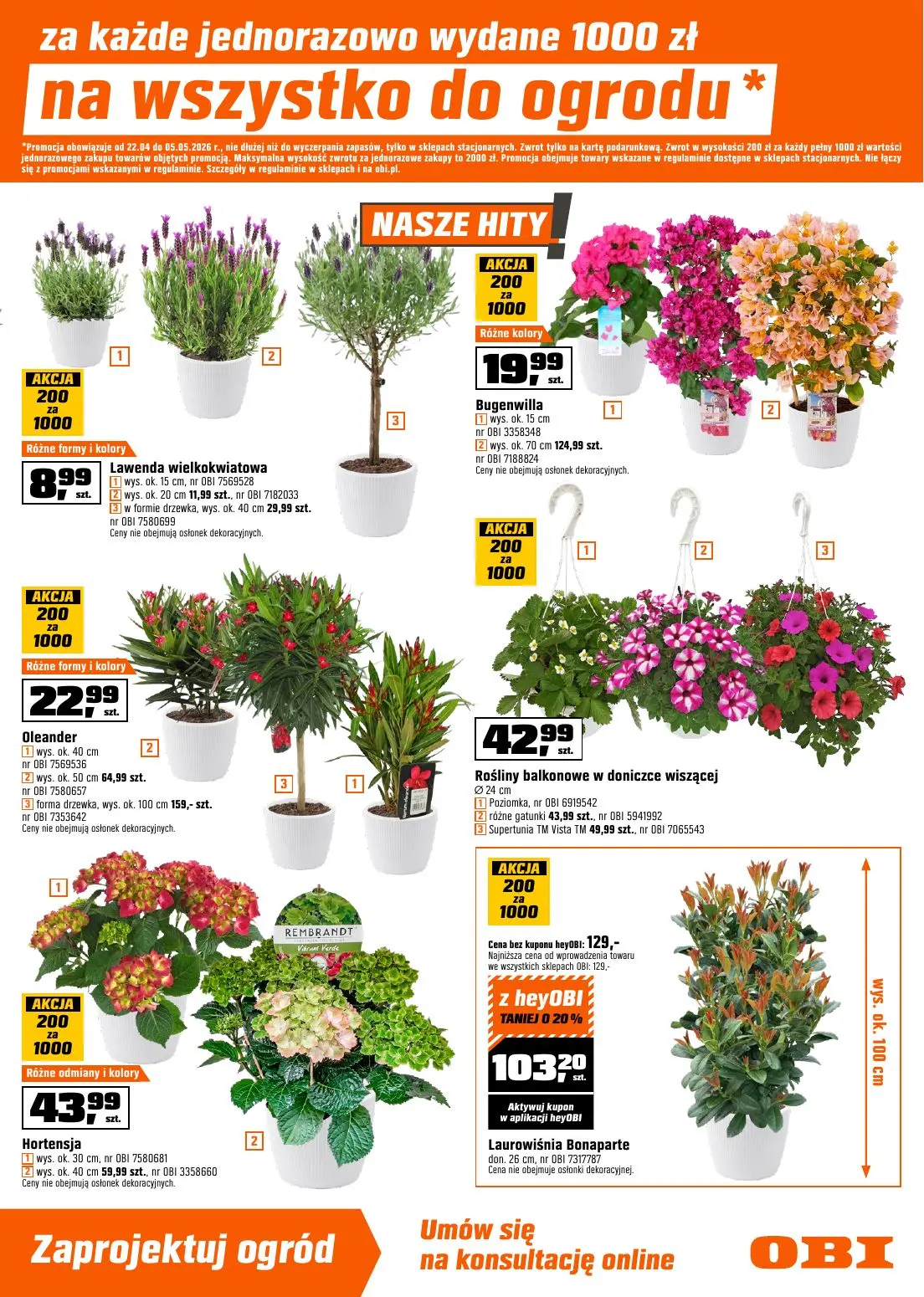 gazetka promocyjna OBI Super oferty na super majówkę - Strona 3