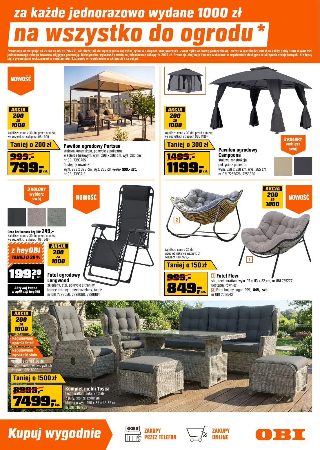 gazetka promocyjna OBI Super oferty na super majówkę - Strona 5