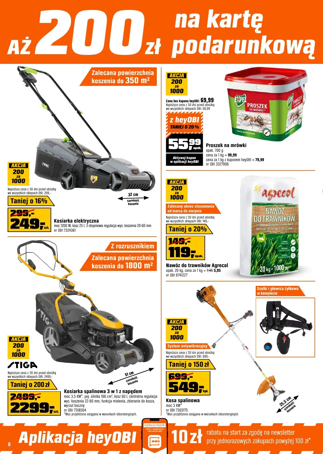 gazetka promocyjna OBI Super oferty na super majówkę - Strona 8