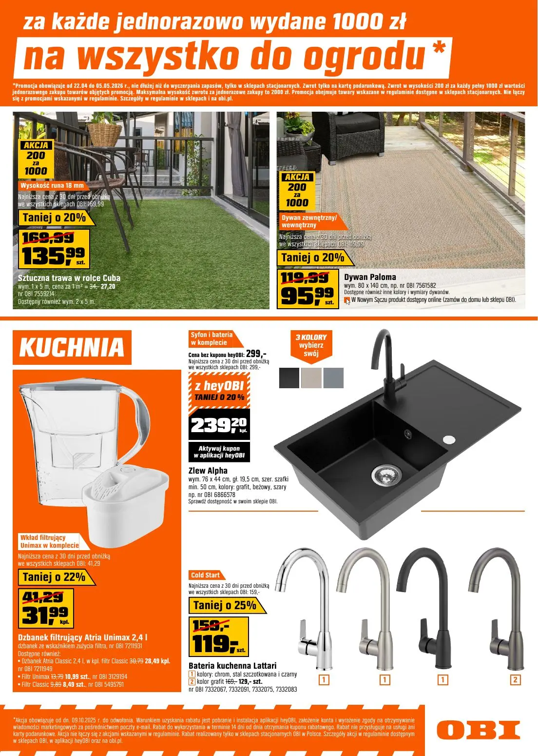 gazetka promocyjna OBI Super oferty na super majówkę - Strona 9