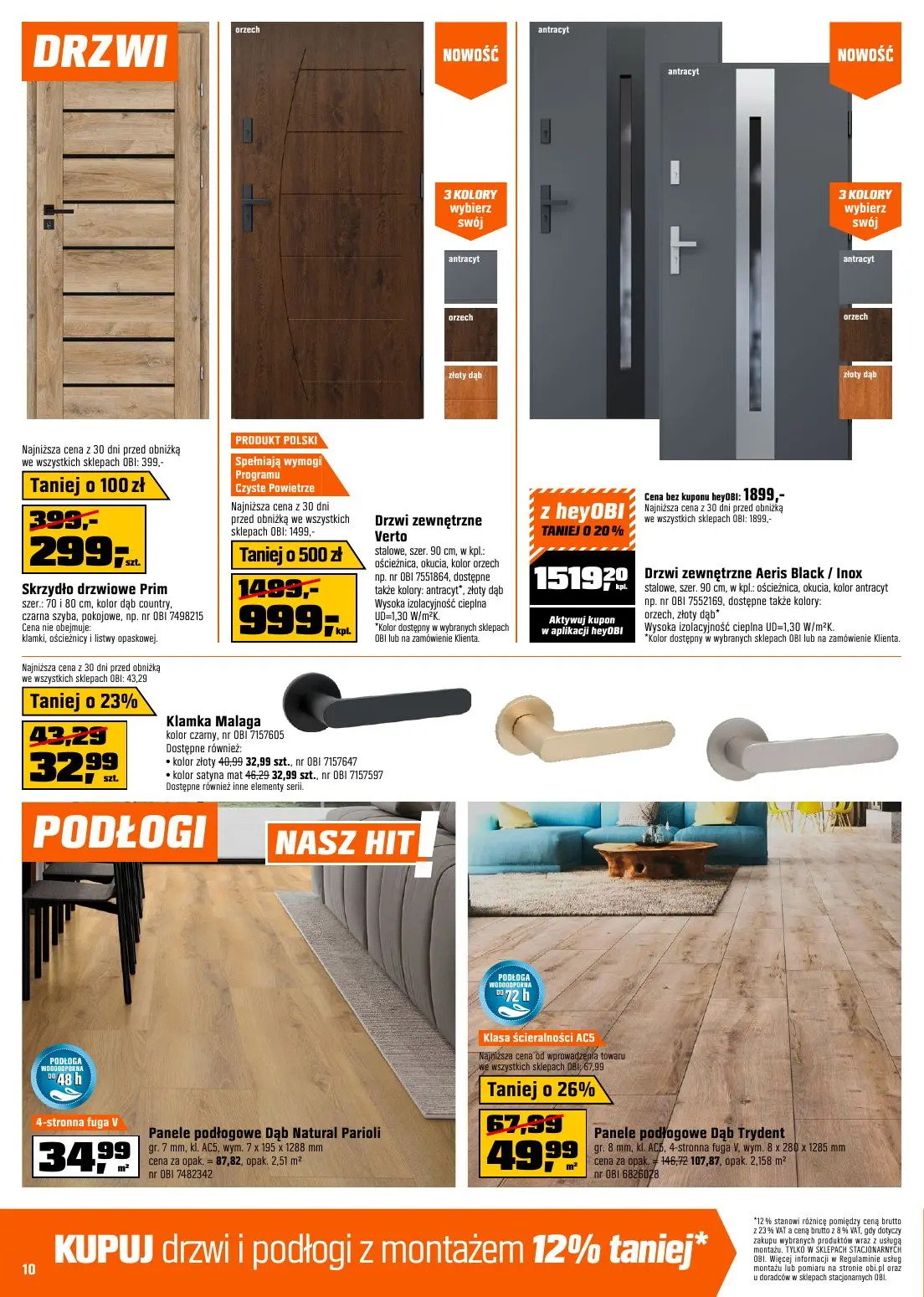 gazetka promocyjna OBI Super oferty na super majówkę - Strona 10