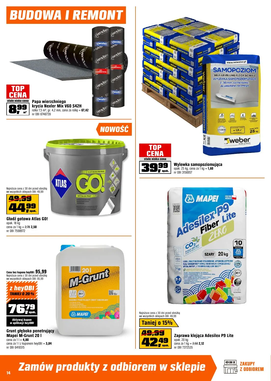 gazetka promocyjna OBI Super oferty na super majówkę - Strona 14