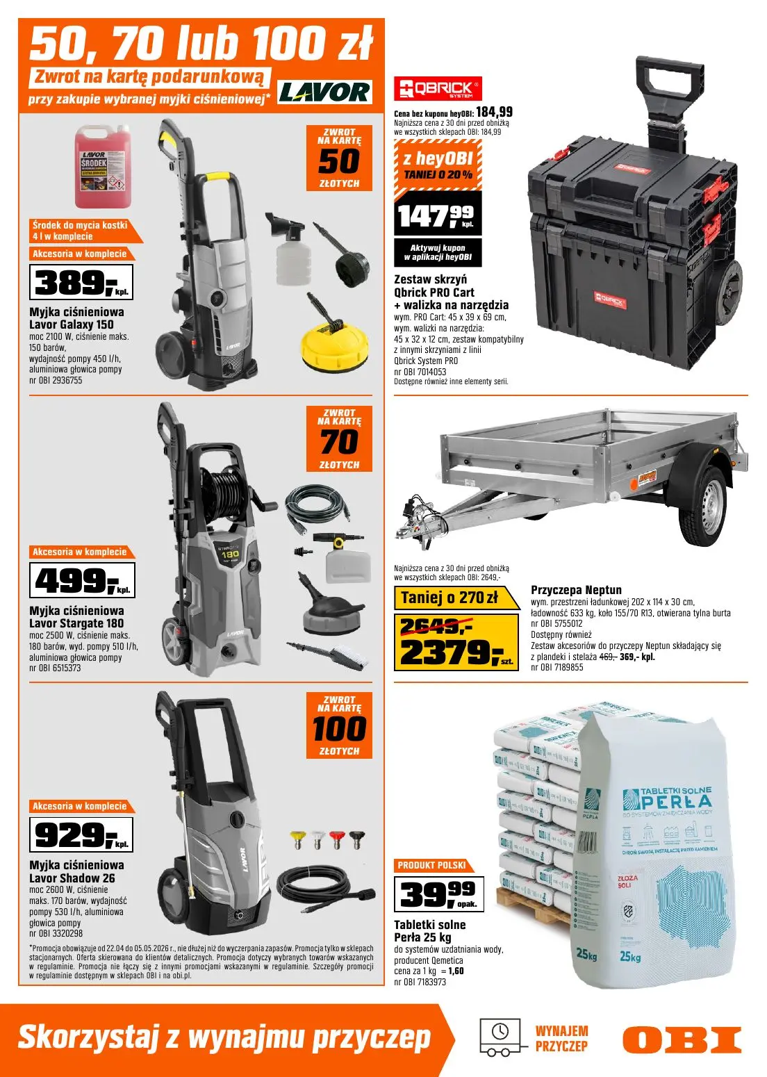 gazetka promocyjna OBI Super oferty na super majówkę - Strona 15