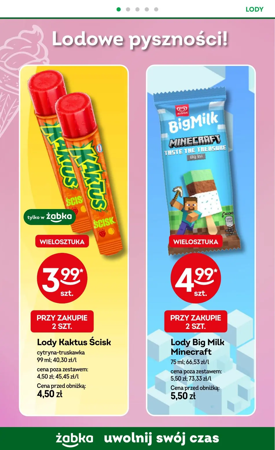 gazetka promocyjna Żabka Uwolnij swój czas! - Strona 50