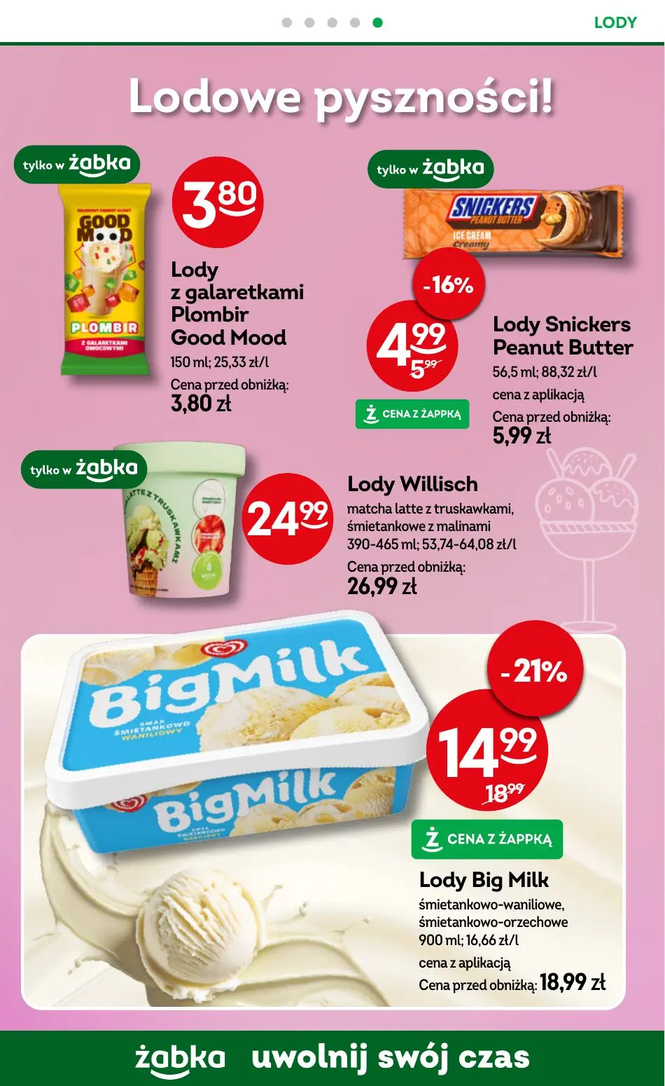 gazetka promocyjna Żabka Uwolnij swój czas! - Strona 54