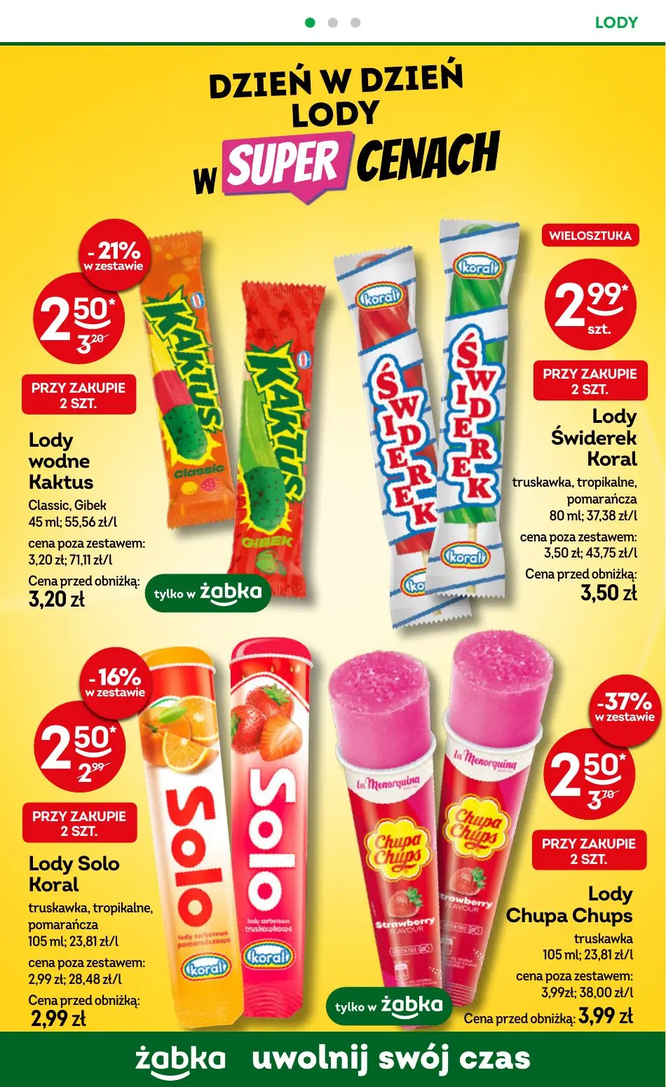 gazetka promocyjna Żabka Uwolnij swój czas! - Strona 55