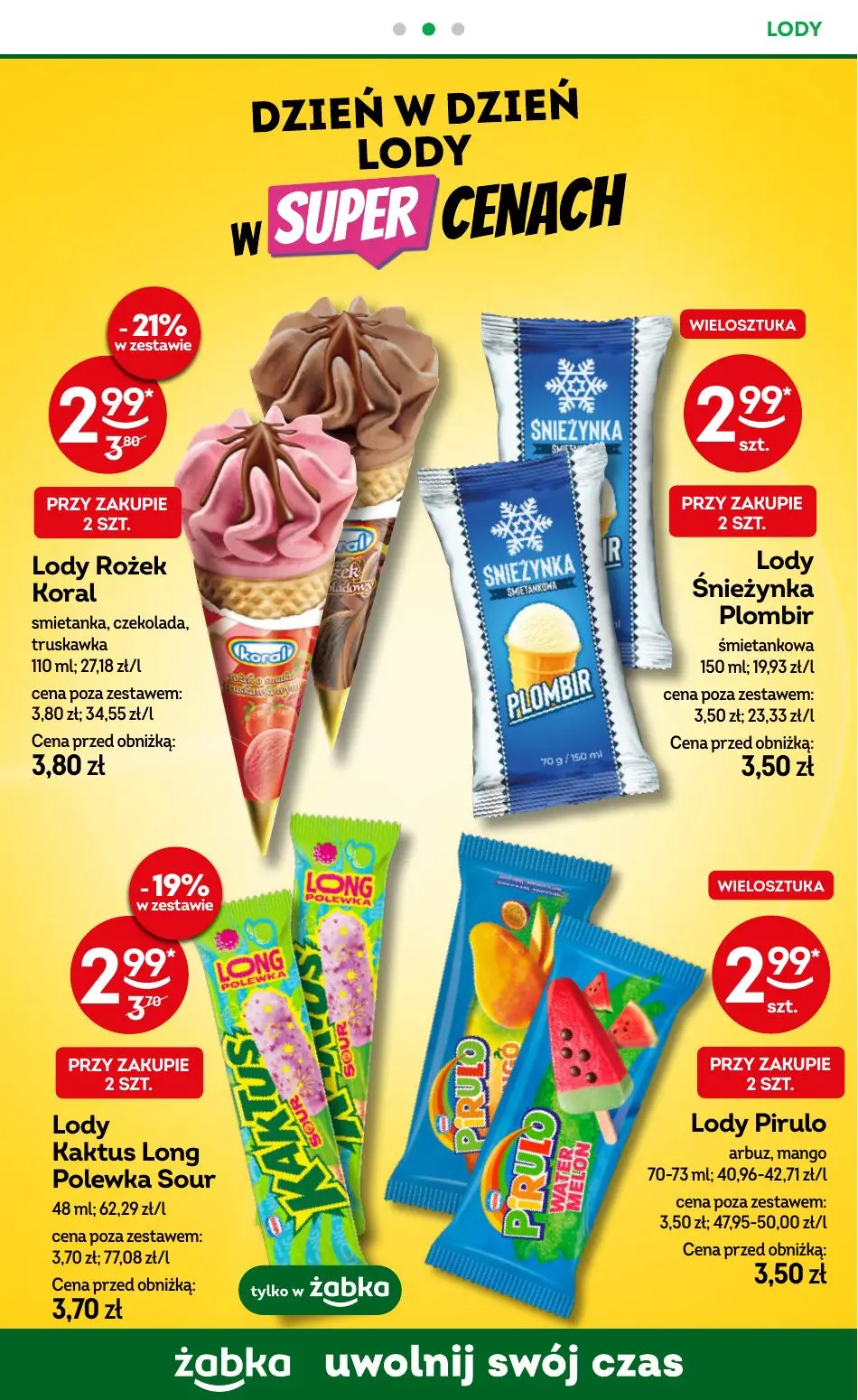 gazetka promocyjna Żabka Uwolnij swój czas! - Strona 56